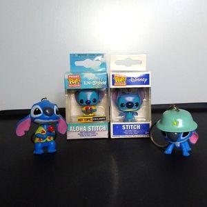 Funko Pop Disney Lilo & Stitch Keychains